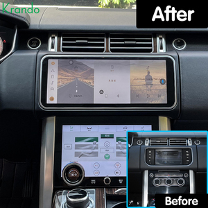 Reproductor Multimedia con Unidad Principal Qualcomm, GPS, Radio para Auto de 12.3 Pulgadas, Carplay, Android Auto para Land Rover Range Rover Vogue L405 2013-2016 - Product Image 2