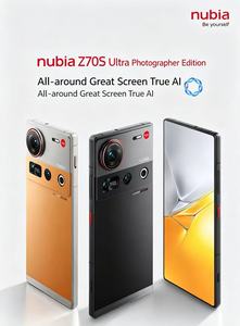 Nubia Z70S Ultra Système de caméra IA EOVISION 4.0 50MP Capteur personnalisé 990 Capteur grand format 1/1.3" Pixel 1.2μm DCG HDR Photographie Déverrouillage - Product Image 4