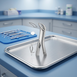Pinces d'extraction manuelles en acier inoxydable à motif américain, instruments chirurgicaux dentaires pour les dents centrales supérieures et les molaires inférieures - Product Image 2