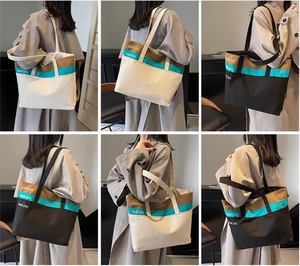 Nueva bolsa de compras de lona resistente, reutilizable y ecológica, personalizada. - Product Image 2