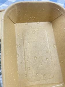 Récipient alimentaire en papier kraft à emporter boîte à salade jetable recycler boîte à bento conteneur à emporter au micro-ondes - Product Image 2