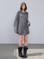 Pull-over en cachemire pur à 100 % pour femme, col rond, coupe oversize, lourd, chaud, doux, texturé, tricot spirale pour l'hiver