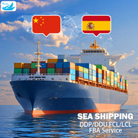 Professioneller Schneller DDP Tür-zu-Tür Versandagent Seefracht-Spediteur China-Spanien 18-25 Tage LCL+Express Günstige Logistik