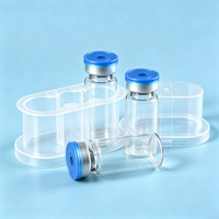 Boîte de rangement pour flacons en plastique InjexMed en stock, étui d'emballage personnalisé, étui de voyage avec matériaux recyclés pour les soins personnels
