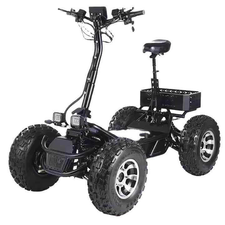 BoleRider ATV 21inch 10000w foldable scooter 4 wheel adult mobility