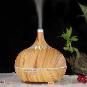 SLS 400ml Ultrasonic Smart Aroma Diffuser WiFi Voice Control <strong>Essential</strong> Oil Purifier Humidifier for Home Hotel <strong>PC</strong> Tuya App - Product Image 2