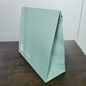 Busta Biodegradabile con Soffietto, Imballaggio Riciclato, Mini Busta Postale in Carta Pieghevole Quadrata con Logo Personalizzato - Product Image 4