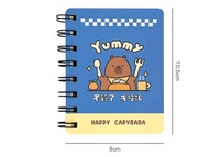 Carnet de notes Kawaii coloré à couverture rigide, agenda mensuel et hebdomadaire, journal, bloc-notes, cadeau, 80 feuilles