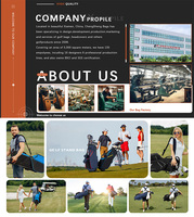 Couvre-chef étanche OEM/ODM avec logo personnalisé Accessoires de broderie de golf Couvre-chef de pilote de golf