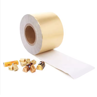 Papel de Aluminio para Envolver Dulces, Chicles y Chocolate, con Impresión Personalizada
