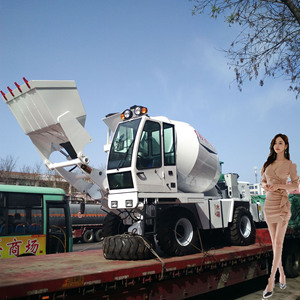 Nuevo diseño 2,6 metros cúbicos de autocarga hormigonera en SaleConcrete Mix Truck - Product Image 6