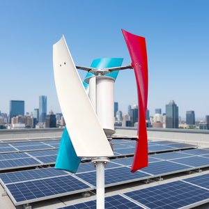 Elege European 1kW 1200W Vertical Axis Wind Generator <b>12v</b> Low RPM X Type Wind Generator for Home Use - Product Image 1