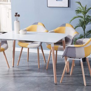 Meubles de salon modernes en gros, chaise de salon design, chaise Simple, salle à manger, <span class=keywords><strong>Patchwork</strong></span>, <span class=keywords><strong>fauteuil</strong></span> - Product Image 6