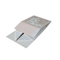 Boîte d'emballage personnalisée en carton rigide aimanté Boîtes cadeau pliantes de luxe avec couvercle magnétique