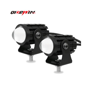 <b>Mini</b> Hot Cannon Motorcycle Spotlight 12V <b>LED</b> IP68 White Yellow Dual Color For Motorcycle <b>Lighting</b> Systems - Product Image 2