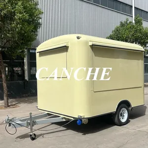 Kiosque alimentaire extérieur, chariot de tacos et pizzas, remorque alimentaire mobile personnalisée - Product Image 1