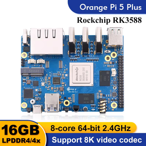 برتقالي <span class=keywords><strong>Pi</strong></span> 5 Plus 4G 8G 16G RK3588 PCIE وحدة خارجية WiFi-BT SSD 8K RAM لوحة تطوير - Product Image 6