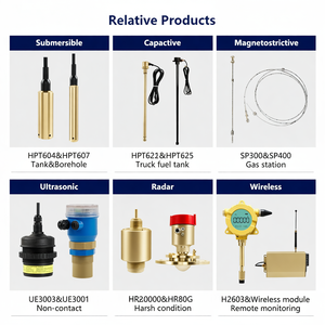 Sonde de niveau d'eau submersible en acier inoxydable 4-20mA RS485, capteur de niveau - Product Image 4