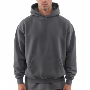 Sweat-shirt unisexe tendance pour le sport, chaud pour l'hiver, 100% coton respirant, logo brodé, imprimé, badge personnalisé, pull-over - Product Image 1