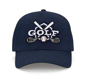 Casquette de baseball de golf personnalisée brodée unisexe en coton réglable pour le sport, la protection solaire et les activités de plein air – Vente en gros - Product Image 4