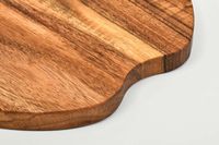Planche à découper en forme de pomme en bois d'acacia naturel Planche à fromage de taille personnalisable, planche à barbecue pour usage domestique.