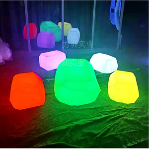 Lampes solaires de jardin LED, lampes de roche, lampes de pelouse extérieures, lampes en pierre, rechargeables, alimentées par énergie solaire, autoportantes, garantie de 2 ans - Product Image 4