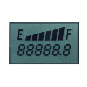 LCD transmissif transflectif personnalisé <span class=keywords><strong>TN</strong></span> Segment d'équipement industriel Écran LCD Monochrome avec rétroéclairage - Product Image 3