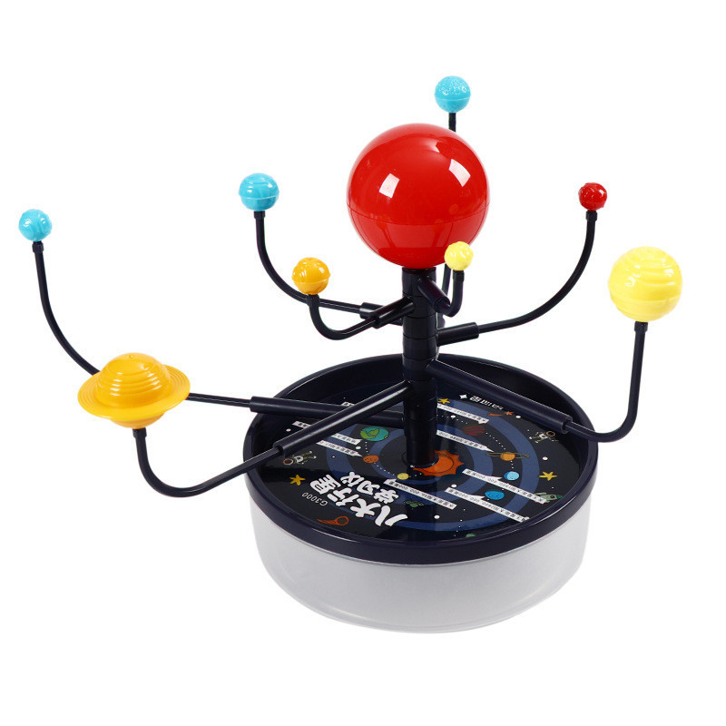 New Solar System Model Diy Toys Child Science and Technology Learning Solar System Planet Teaching Assembly Coloring Educational