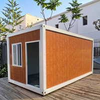 Casas Contenedor Modulares de 20 y 40 pies en Venta, Casa Móvil con Energía Solar para Granja, Taller, Baño, Centro Comercial, Hotel, Villa
