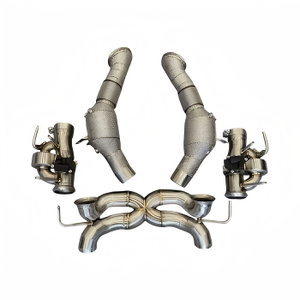 Sistema de Escape Valvetronic Vortex SS304 para Ferrari SF90 Stradale Spider con Tubos de Escape con Protección Térmica y Tubo en X de Alto Flujo - Product Image 1