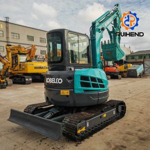 मूल प्रयुक्त मिनी खुदाई koflo sk50sr क्रॉलर खुदाई छोटी मशीनरी sk50 sr क्रॉलर खुदाई के लिए मूल इंजन के साथ - Product Image 2