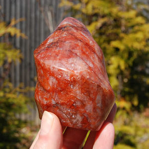 1 pièce de cristal HOLA Nature de haute qualité, quartz de feu poli à la flamme, artisanat en cristal, pierre précieuse pour la décoration intérieure - Product Image 5