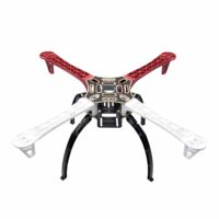 Kit de châssis de drone F450, châssis 4 axes, kit de châssis de quadricoptère 450 mm avec patins d'atterrissage