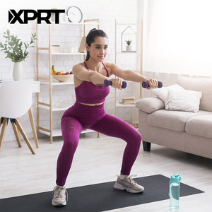 Durable Black Neoprene Coated <strong>Ladies</strong> Hex <strong>Dumbbell</strong> 20lb Gym Equipment Plastic Cast Iron Steel Material for Home Use - Product Image 5