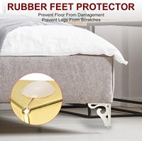 Ausgehöhlte Möbelbeine, Moderne Metall-Dreieck-Sofafüße, Ersatz-Sofabeine für Schrank, Kommode, Tisch, Stuhl