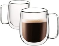 Tasse à thé en verre borosilicate à double paroi personnalisée pour café, bière, eau - Cadeaux d'affaires 350/500 ml Design moderne