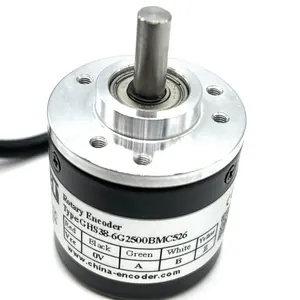 Line Driver Output 38mm Outer Size Solid Shaft Incremental Rotary Encoder CALT GHS38