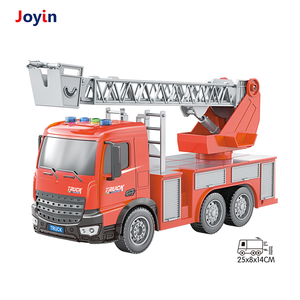 Set <span class=keywords><strong>Giocattolo</strong></span> Veicolo di Soccorso 1:18 con Funzione a Inerzia e Suono Realistico Camion dei <span class=keywords><strong>Pompieri</strong></span> con Scala per Bambini - Product Image 3