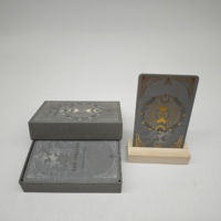 Vente en gros de cartes de tarot de haute qualité avec impression personnalisée et estampage d'or