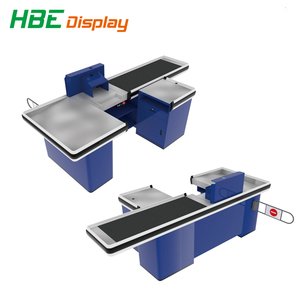 Đôi Băng Tải Kiểm Tra Vành Đai Ra Đứng Siêu Thị Thu Ngân Truy Cập Bàn - Product Image 5