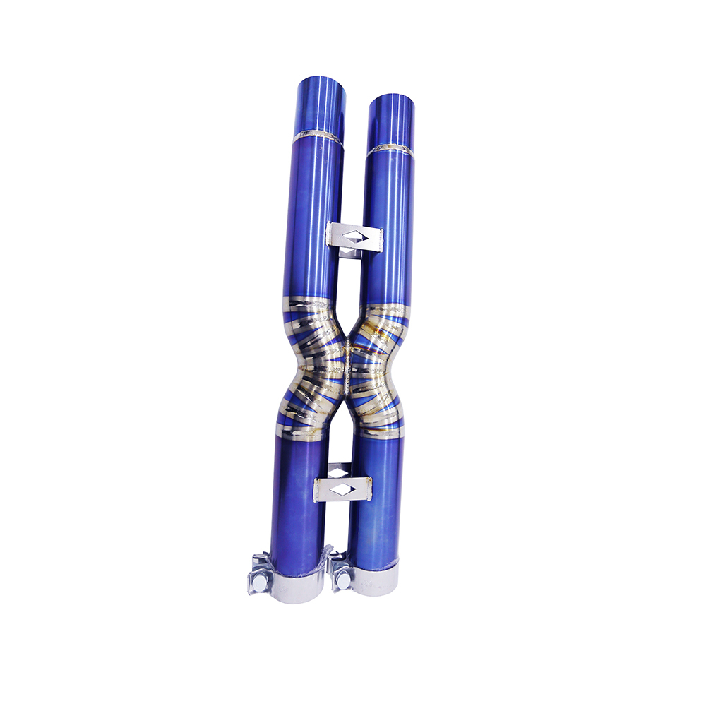 VantaFlow High Quality Titanium Mid Pipe / X Pipe for Ferrari California T V8 3.9T 2014-2018 High Performance Exhaust Pipe Racing Car