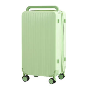 Valise trolley couleur macaron 24 pouces 50-70L durable antichoc avec roues pivotantes pour les voyages de loisirs Printemps 2025 - Product Image 3