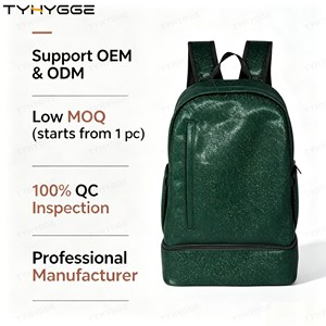 Mochila Verde <span class=keywords><strong>Bosque</strong></span> con Brillantina para Mujer, con Compartimento Independiente para Zapatos, Logotipo Personalizado, MOQ de 1 Pieza, Mochila Escolar Brillante - Product Image 1