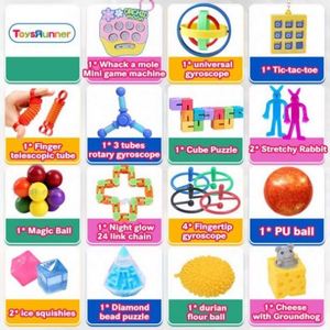 Juguetes Antiestrés Personalizados y Novedosos 2024, Set de Caja Misteriosa 2025 con Fidget Spinners, para Niños y Adultos - Product Image 3