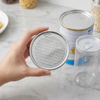 Couvercle en aluminium recyclable de 77 mm à ouverture facile pour pots en verre de confiture et de miel