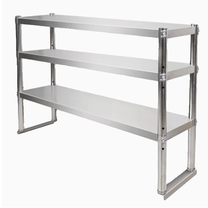 Giá để gia vị bằng thép không gỉ và kệ để đồ trên bàn làm việc cho nhà hàng và khách sạn - Product Image 4