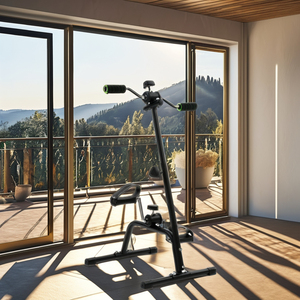 Mini vélo d'exercice portable, entraîneur <span class=keywords><strong>elliptique</strong></span> de remise en forme à domicile avec pédales pour les bras et les jambes, machine de récupération de la santé, mini vélo d'exercice de bureau - Product Image 3