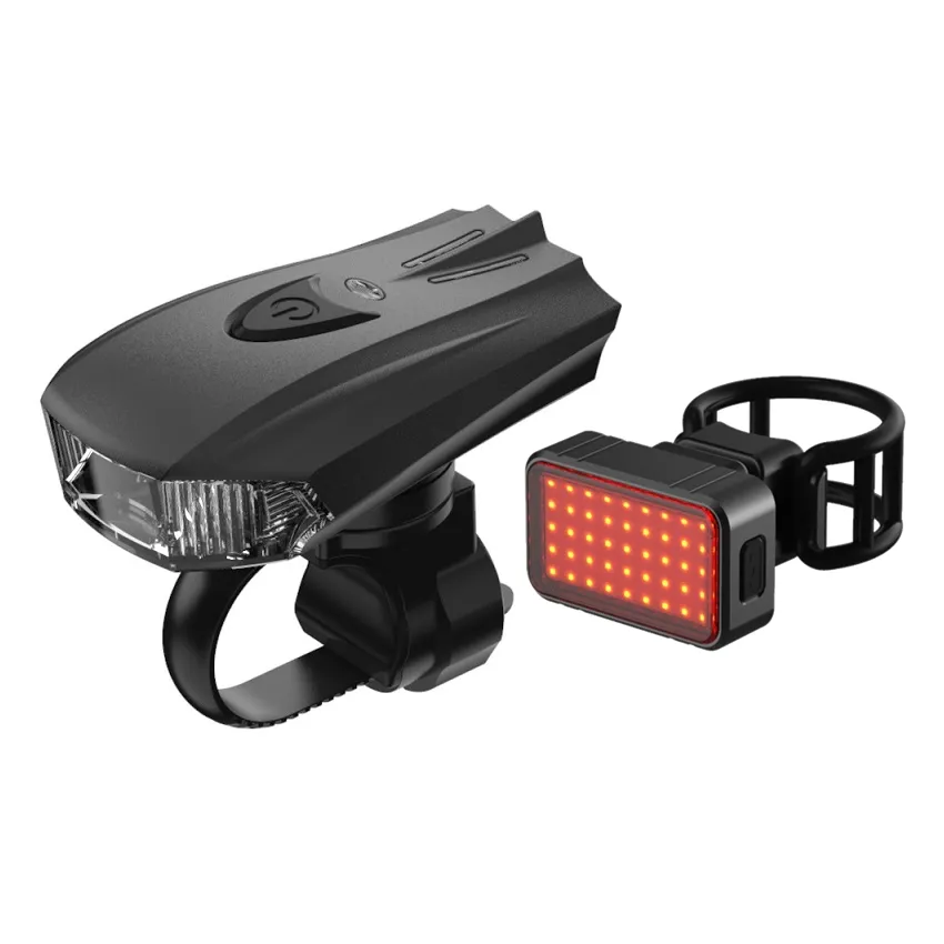 Accesorios de Ciclismo de alta calidad, luz inteligente para bicicletas, linterna recargable de advertencia para ciclismo nocturno