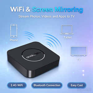 Boîtier <span class=keywords><strong>TV</strong></span> Android Q3PRO Allwinner H313 Lecteur multimédia 4K Ultra HD avec télécommande vocale Bluetooth - Product Image 2