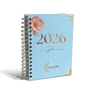 Cuaderno de Notas con Logotipo Grabado en Relieve, Diseño Personalizado, Impresión y Encuadernación en Espiral, Gran Venta - Product Image 1